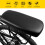 Comfortable PU Leather Bike Backseat Cushion for Kids 5