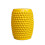 Garden Stool, Chinese Style Hollow Ceramic Drum Stool, Round Stool (Yellow) 1