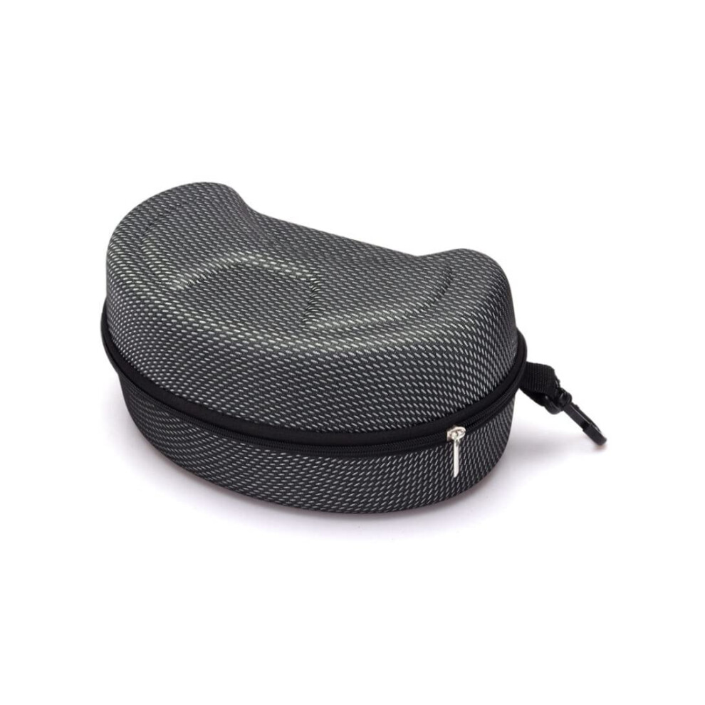 Ski Goggles Case Ski Glasses Case EVA Snow Snowboard Schiller (Shiny) Sunglasses Zip Hard Case Snow Goggles Box 1 Piece