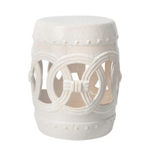 Decorative Garden Stool for Outdoor Use in Gardens, Patios 1T x 1B x 1H cm One Colour