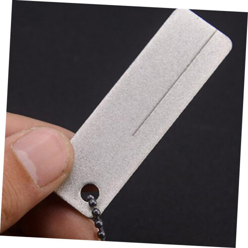 Sharpening Stone Sharpener Glitter Stones Whetstone Thick Fishing Hook Grinding Hook Knife Sharpener Diamond 1