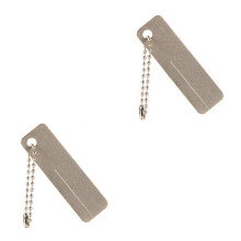2 x Diamond Sharpening Plate Nail Diamonds Fishing Hooks Diamond Grinding Stone Sharpener Diamond Sharpener Mini Diamond Grinding Hook Outdoor