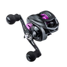 Metal Spool Max Drag 8KG Baitcast Fishing Reel Saltwater/Freshwater Bass Pike 7.2:1/6.3:1 Fishing Reel Ampurple Left Hand