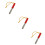 Pack of 3 Fishing Hook Sharpener Diamond File Gaff Hook Whetstone 101.1cmx3pcs 1