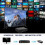 DVB T2 HEVC 265 Digital TV Tuner DVB-T2 H.265 1080P Top Box EU Plug 5