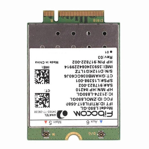 Fibocom for HP 830 840 735 745 1040 4G Module L850-GL LT4210 1