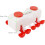 Automatic poultry watering, 10 l, large drinking cups with 10 bowls 4