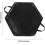 Hexagonal Fire Pit With Clothes Ears, Foldable FirewoodBag  BBQ Grill EmberShield Outdoor 4