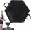 Hexagonal Fire Pit With Clothes Ears, Foldable FirewoodBag  BBQ Grill EmberShield Outdoor 5