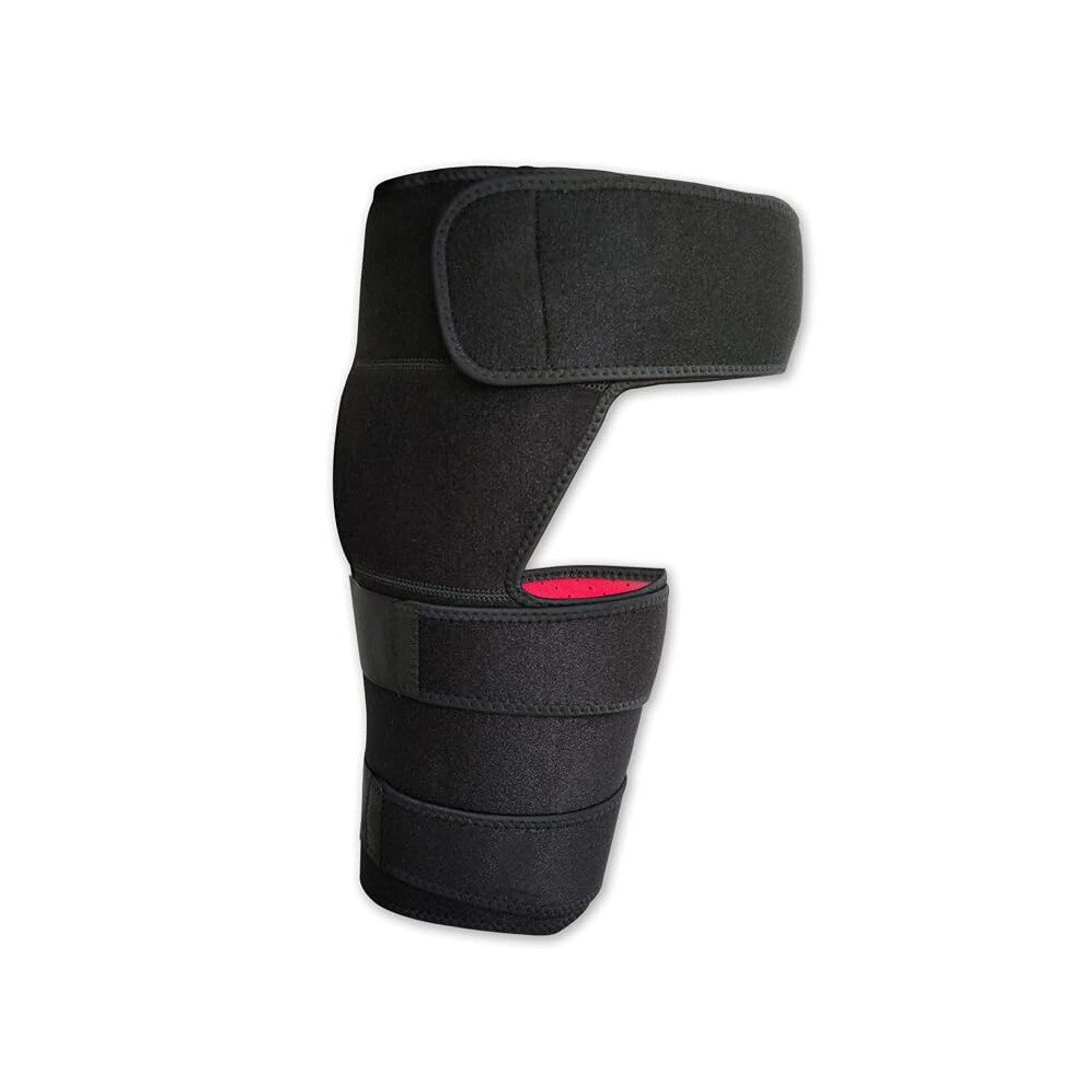 Red Hip Brace Thigh Compression Sleeve