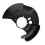 For Mitsubishi Pajero Front Brake Disc Cover Left, MR249345 3