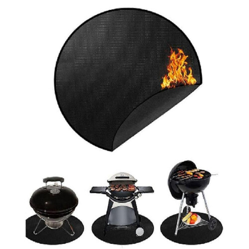 24 Inch Fire Pit Mat for Solo Stove Mesa - Fireproof Mat 1