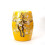 Decorative Garden Stool, Chinese Drum Stool for Home, Ceramic Stool, Round, Vintage, Yellow 1