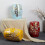 Decorative Garden Stool, Chinese Drum Stool for Home, Ceramic Stool, Round, Vintage, Yellow 4