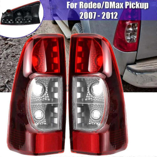 2Pcs Car Taillight Without Bulb for Isuzu Rodeo DMax Pickup 2007-2012 1