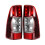 2Pcs Car Taillight Without Bulb for Isuzu Rodeo DMax Pickup 2007-2012 1