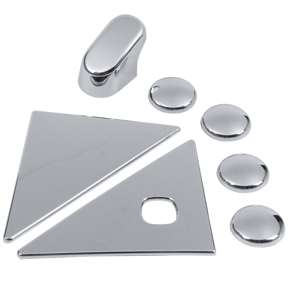 Pcs Chrome Rear Window Trims For Land Cruiser Prado 150 Accessories Silver 4851051618227
