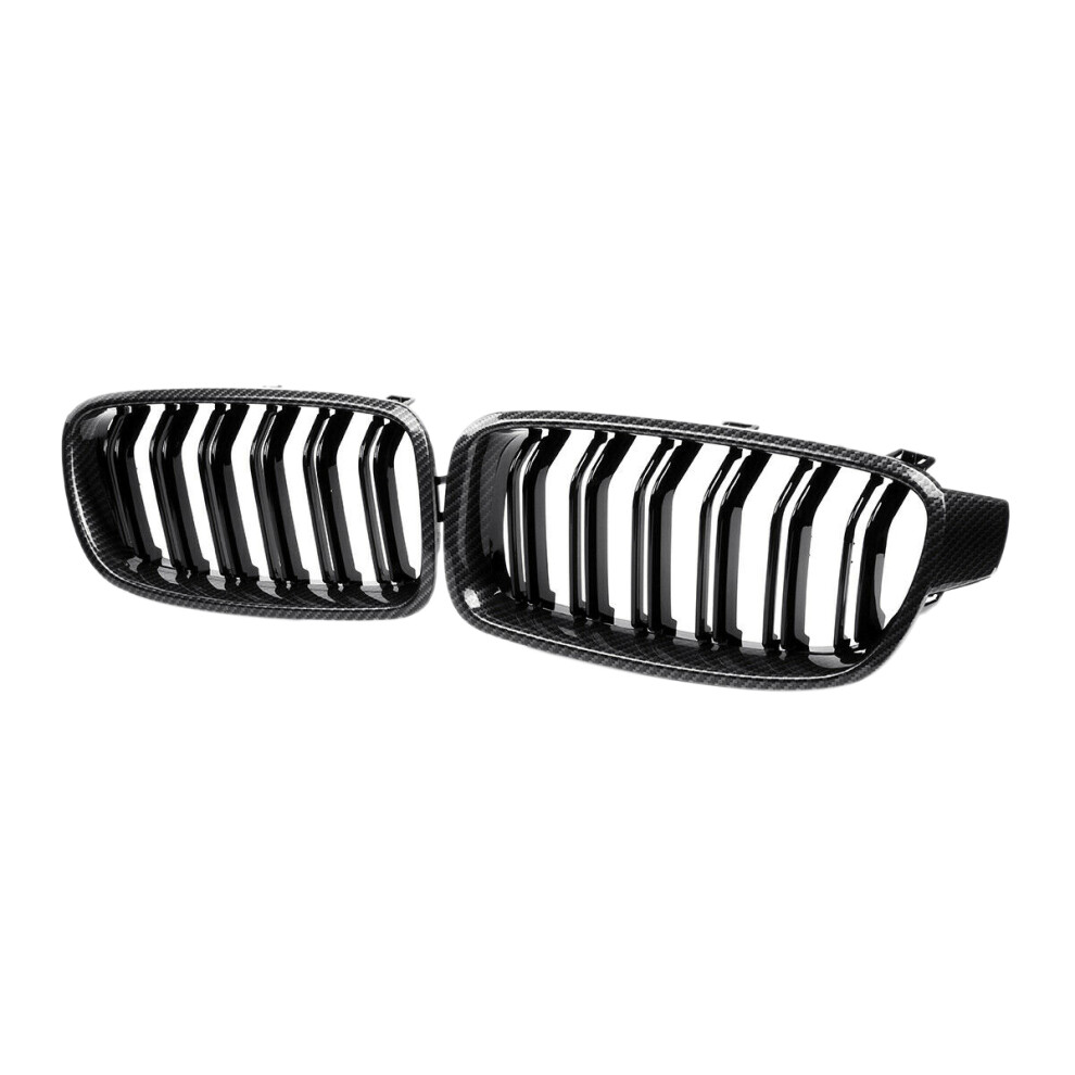 Carbon Fiber Front Kidney Grille Grills For F30 F35 328I 335I 2012-2018 4851051618548