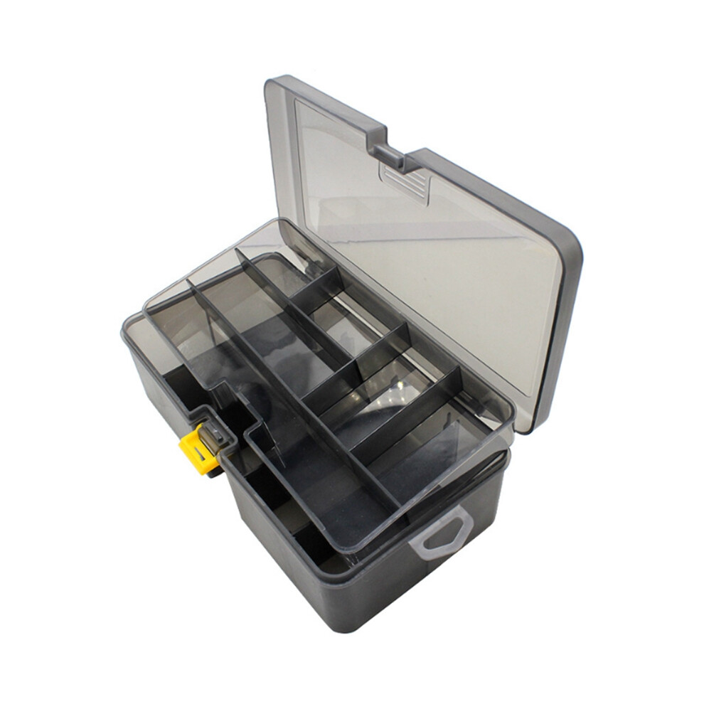 Double Layer Fishing Tackle Box Lures Bait Storage Case Organizer Container Accessories-image-OPC-PJ25WRX-NEW