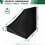 Non-Folding Treadmill Cover Protective Suitable for Indoor or Outdoor (Black) 7