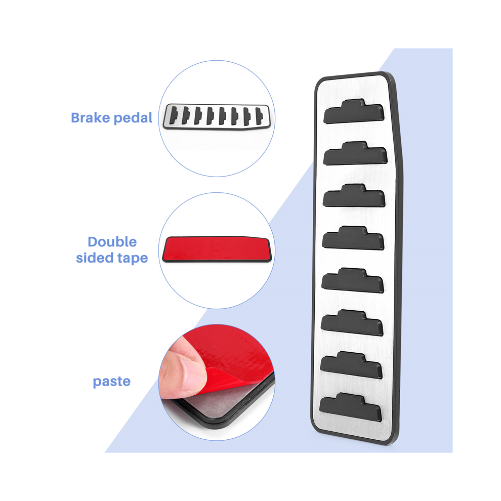 For Range Evoque 2012-2019 Foot Rest Pedal Pad Cover Accessories 4851051623221