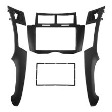Autoradio-Blenden-Kit, 2-Din-Armaturenbrett-DVD-Rahmen-Installationskit für Yaris Vitz Platz 2005 2006 2007 2008-2011