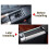 Chrome Cup Holder Armrest Box Center Console Cover Trim Frame Panel for XC60 S60 2010 2011 2012 2013 2014 2015 6