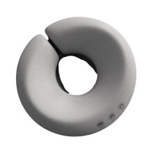 Cuscino massaggiante morbido per viso e collo, poggiatesta in memory foam, cuscino per salone di bellezza, per SPA, a forma di U, grigio