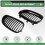 Front Kidney Grilles for BMW E60 E61 5 Series 2003-2009(Gloss Black ) 4