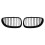 Front Kidney Grilles for BMW E60 E61 5 Series 2003-2009(Gloss Black ) 1