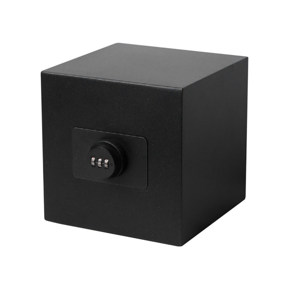 Herbruikbare Spaarpot Van Roestvrij Staal, Grote Capaciteit, Muntautomaat, Veilig Voor Kinderen Met Codeslot, Cadeau-image