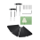 Anti-Rust Squirrel Baffle Foldable Hanging Flapper Wrap Around Proof Baffles Outdoor Garden Decor 8