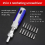 Multi Angle Bidirectional Ratchet Screwdriver Set 15 in 1 Torx Magnetic Screw Driver Bit Precision Screwdrivers B 10