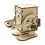 Robot Eating Coin Wood DIY Model Teaching Learning Stem Project Kit for Kid Science Experiment Wooden Assembly 6