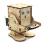 Robot Eating Coin Wood DIY Model Teaching Learning Stem Project Kit for Kid Science Experiment Wooden Assembly 5