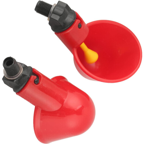 Automatic chicken drinker with 10 drinking holes – Simple drinking solution for poultry – and Practical chicken drinking system 1