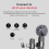3 in 1 Wireless Lavalier Microphones for , Android, Camera, USB-C Microphone, Mini Microphone with Noise Reduction 5