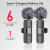3 in 1 Wireless Lavalier Microphones for , Android, Camera, USB-C Microphone, Mini Microphone with Noise Reduction 6