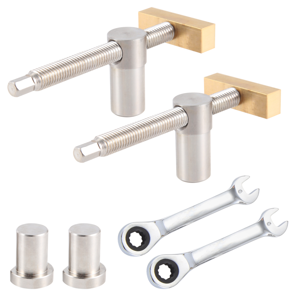 Woodworking Adjustable Desktop Clip With 4Pc 20Mm Dog Holes Stop,Clip Clamp Fixture Vise Joinery Carpenter Tools 4851051636634