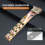 Paint Scraper Heavy Duty Alloy with 2PCS Double-Sided Blades for Removing Grout, Paint, Glue, Rust 7