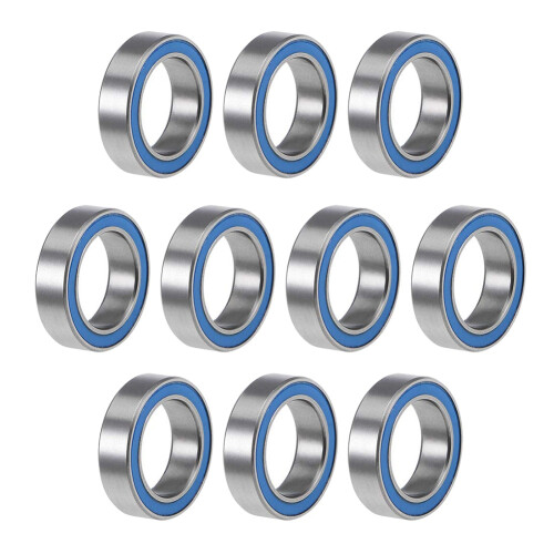 20 τεμάχια 6700- Υψηλής ποιότητας 6700 10X15X4mm μινιατούρα ρουλεμάν βαθιάς αυλάκωσης, μπλε 1