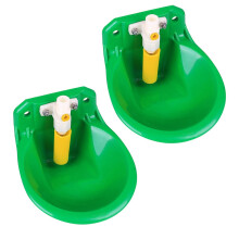 2 peças bebedouro para gado ovelha cabra fonte de água equipamento de alimentação de gado animais de fazenda