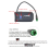 Electric Bicycle Display JN Controller Panel S810 LED Waterproof Bike Ebike Accessories,24V 9
