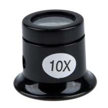 Lente d'ingrandimento in vetro ottico Watch Eyes Loupe 10X per gioiellieri