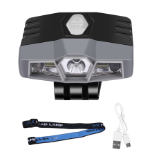 Ultra Bright Hands-Free Led Clip On Hat Light - Rechargeable 150 Lumens Spotlight Waterproof Cap Flashlight For Fishing Running Camping Cycling