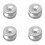 Motorcycle Top Rear Luggage Tool Box Case Trunk Bracket Bushing Pad Spacers Buckle Accessories Universal 2