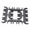 Ignition Lead Wire Divider Separator Clip Ht Holders Clamp Spacers 8mm for 2