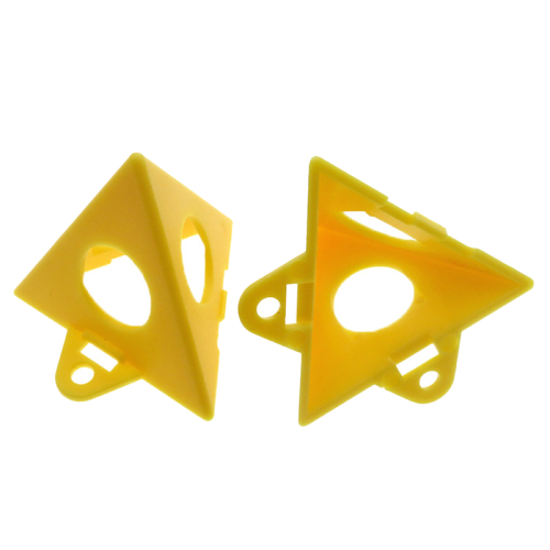 50Pcs Mini Paint Stands Tool Set for Woodworking Rack Bracket Auxiliary Triangular Pad 1