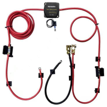 Split Charger Relay Kit 6mtr 12V Automatische Dubbele Batterij Isolator 140AMP Spanningssensor VSR voor RV, Vrachtwagen, ATV