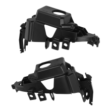 Stücke Vorne Links + Rechts Nebelscheinwerfer Trim Lampe Halterung für W163 ML320 ML500 ML350 02-05 1638201212,1638201112